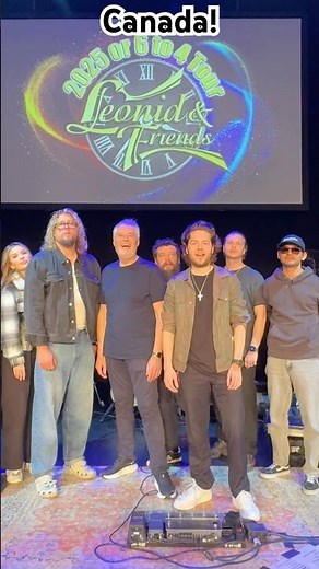 Leonid & Friends live in Canada! Best of Chicago, Earth Wind & Fire, Steely Dan, Lighthouse and TOP!