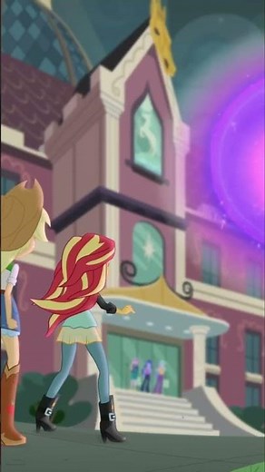 Twilight turns into what?! | Equestria Girls Movie Friendship Games #MLP #EquestriaGirls #Shorts