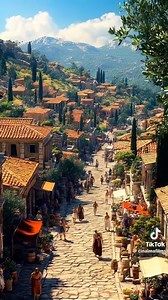 213K views · 6.3K reactions | Athens 375 BC - Ancient #Greece !! Ancient market, theater, army and temples. | Greeks Worldwide | Facebook