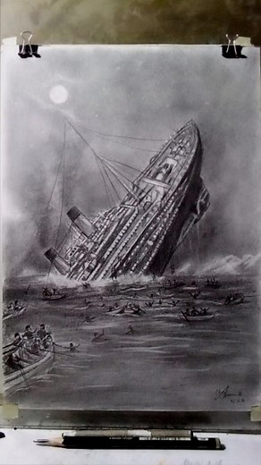 Titanic Drawing Step by Step Guide