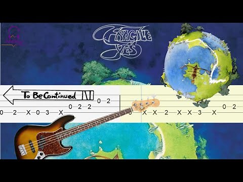 Roundabout - YES [Bass Tabs Tutorial]