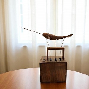 Wooden Whale Automata Music Box: Handmade Kinetic Sculpture - Etsy Australia