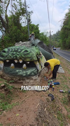 Cuando vayas a Panchimalco no olvides tomarte una fotografía de recuerdo 😎🙌🏻 | #viraltiktok #fatimavillanuevasv #sansalvadorsur #panchimalco #esculturas