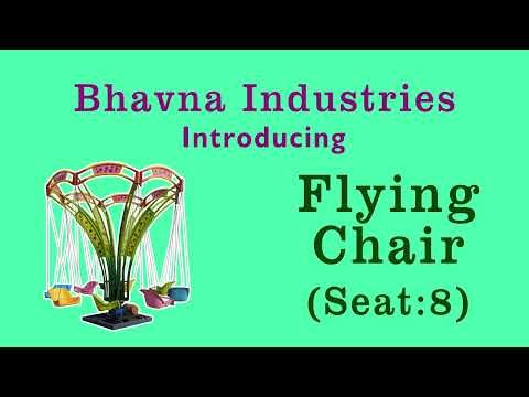 #amusementparkrides Flying Chair with 8 Seats