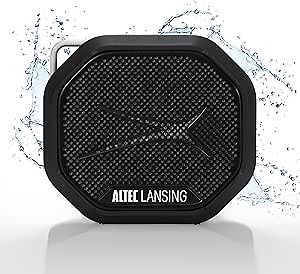 Altec Lansing HYDRATREK Magnetic Bluetooth Speaker, Waterproof IP67, Portable Speaker, True Wireless Pairing, USB-C Quick Charge, 3.7V 400mAh Battery, Voice Assistant, Perfect for Any Adventure