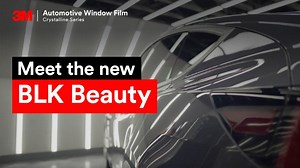 Press play to meet the new BLK. 🖤 The wait is over. 3M™ Automotive Window Film Crystalline™ Series CR BLK is officially here—and it's everything you’ve been looking for in a car window film. ✨ What's new: 🖤 Original Equipment Manufacturer (OEM)-matching deep black and grey tones (goodbye, brownish hues) 🖤 Multilayer optical film (MOF) that combines 200 layers in a film that is thinner than a Post-it® Note 🖤 Enhanced heat rejection featuring up to 99.9% UV ray blocking, up to 64% TSER (Total 