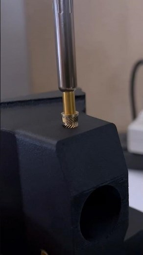 Installing Brass Threaded Inserts onto my RCR-Force 12 Insert Mount for the Toyota 4Runner