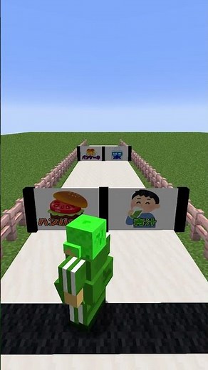 ふうはや二択ダイエットチャレンジ #マインクラフト #マイクラ #いんく