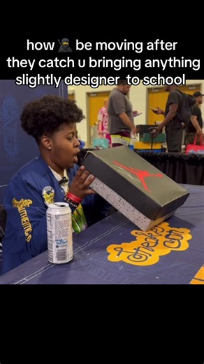 Sneaky Moves with Designer Shoes at School