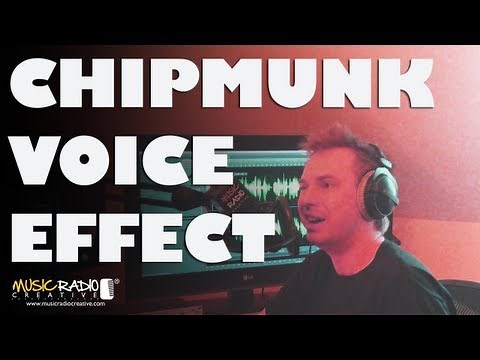 Chipmunk Voice Changer in the Multitrack of Adobe Audition