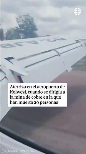 Momentos de angustia por el fallo en los frenos en el aterrizaje de un #avión #viral #viralvideo