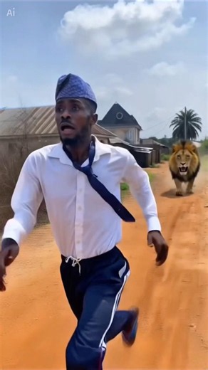 This lion no go kill in Jesus name 😆😆😆