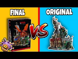 The LEGO Ideas Dungeons & Dragons Set VS Original Design... What Happened?!
