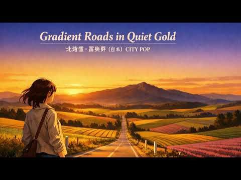 【富良野シティポップ】Gradient Roads in Quiet Gold