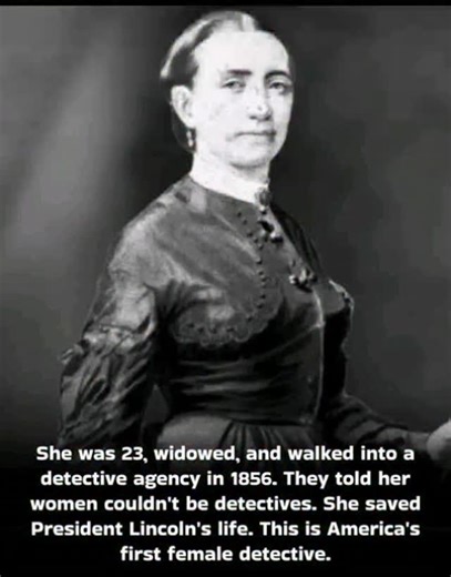 Past Whisper on Instagram: "Kate Warne became America’s first female detective in 1856, defying every expectation of her time. In 1856, a 23-year-old widow named Kate Warne walked into the Chicago office of the Pinkerton National Detective Agency. Allan Pinkerton, the founder, assumed she was applying for a secretary position. But Kate had a different ambition—she wanted to be a detective. At a time when women were expected to remain in domestic roles, her request was revolutionary. She argued t