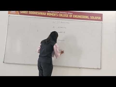 Database System ACID properties Transaction