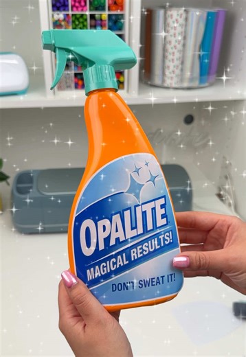 Create Your Own Opalite Spray Bottle DIY