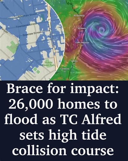 2.9K views | New mapping shows thousands of Brisbane homes are set to flood as TC Alfred hits. LATEST:  https://bit.ly/3XnYECU | Springfield News | Facebook