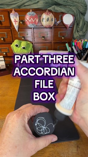 DIY Accordion File Box Craft Tutorial