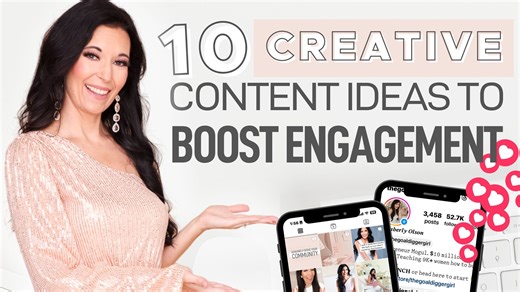 Hey hey Goal Diggers! Check out this week's new YouTube Video  Whether you're a seasoned content creator or just starting out, these creative ideas will breathe new life into your content strategy and spark meaningful interactions with your audience. | The Goal Digger Girl | Facebook