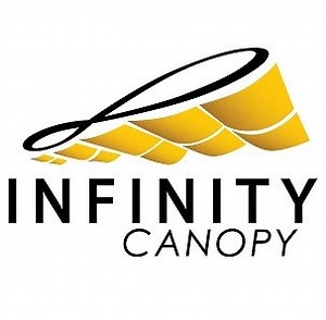 Infinity Canopy: Modular Slide on Wire Canopy