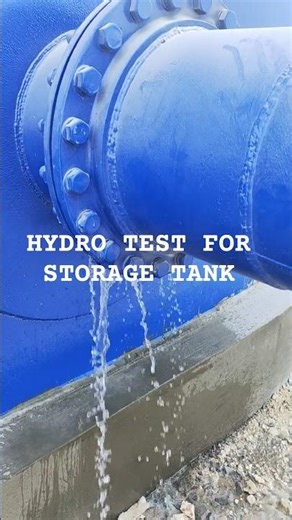 During Hydro Testing Flange Leakage Because Gasket is Not proper Fixed with Nut Bolt 🔩