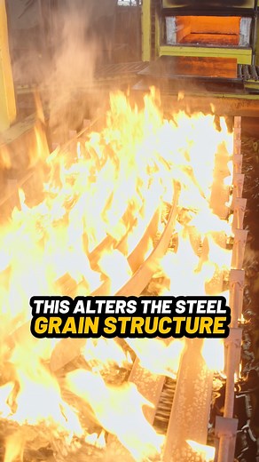 Who knew QUENCHING steel was soo interesting 🔥 #dobinsons #satisfyingvideo #suspension | Dobinsons Spring & Suspension