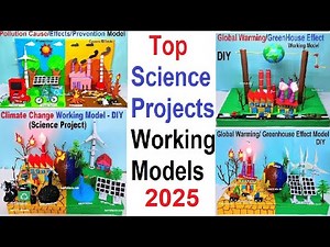 9 awesome top amazing science project working models 2024 - 2025 | diy | howtofunda