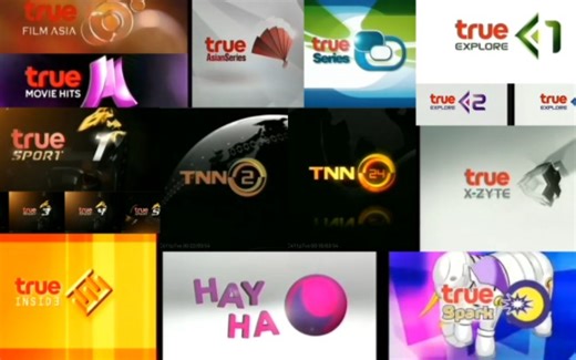 【Ident】泰国TrueVisions各频道Idents（2007）