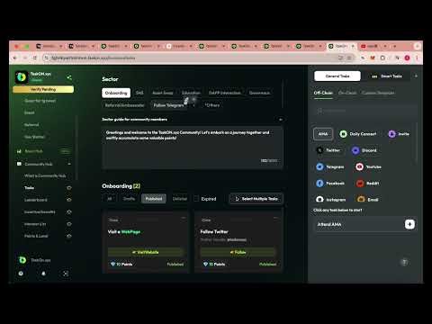 Setting up Sectors on TaskOn (For Web3 Projects)