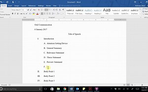 🇺🇸学术论文写作必备 - 大纲格式设置 MLA Outline Set-up
