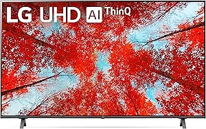 LG 65-Inch Class UQ9000 Series Alexa Built-in 4K Smart TV (3840 x 2160),Bluetooth, Wi-Fi, USB, Ethernet, HDMI 60Hz Refresh Rate, AI-Powered 4K, Cloud Gaming (65UQ9000PUD, 2022)