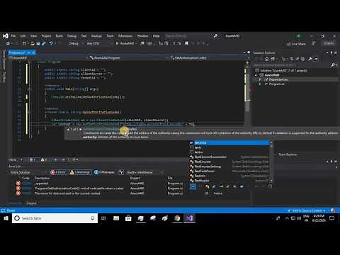 How to get Azure Access Token using C# | Azure Resource Manager Bot | Part 4