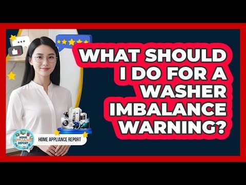 What Should I Do for a Washer Imbalance Warning?