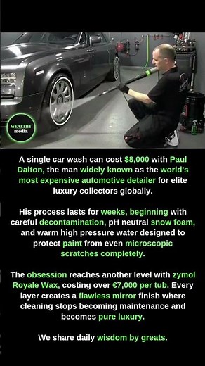 The World’s Most Expensive Car Wash ($8,000) 💸