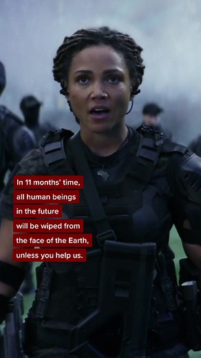 The Tomorrow War Volcanic Ash Scene ft. Jasmine Mathews & Chris Pratt