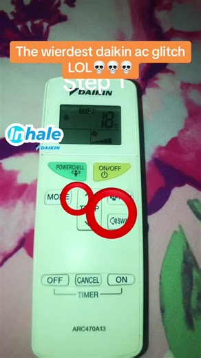 Weird Daikin Remote Glitch Explained