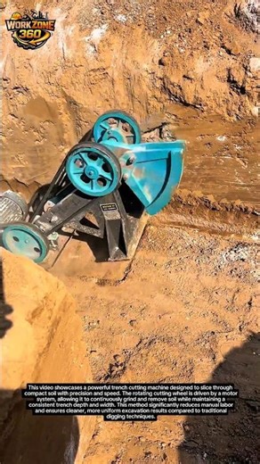Insane Trench Cutting Machine at Work – Fast Soil Excavation You Must See!