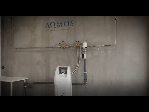 Installation Wasserenthärtungsanlage AQMOS CM-Serie
