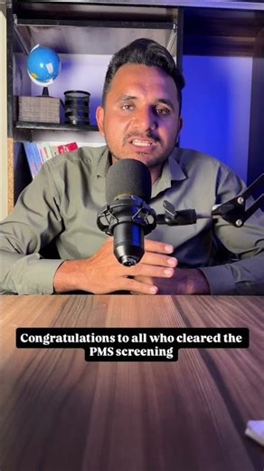 PMS Screening Test Result is out! Time to move to the next stage. Enroll 0333-8154807/0333-4327517