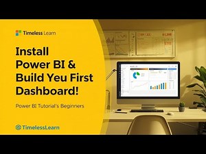 How to Install Power BI | Build First Visualization | Microsoft Power BI