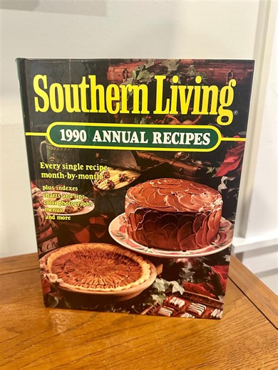 Southern Living 1990 Annual Recipes Cookbook - Etsy