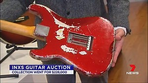 5.3K views · 24 reactions | Guitars that helped give INXS its legendary sound have been snapped up at auction overnight. Download the free 7plus app: www.7plus.com.au #INXS #7News | 7NEWS Sydney | Facebook