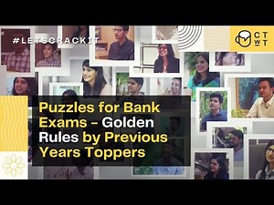 Bank Exams | Strategy for Puzzles - Golden Rules by Previous Years Toppers