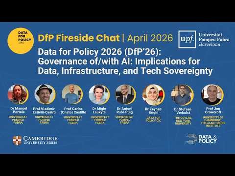 Governance of/with AI: Implications for Data, Infrastructure & Tech Sovereignty | DfP Fireside Chat