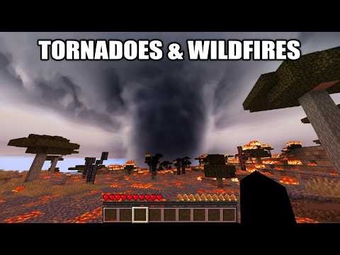 Minecraft's DEADLIEST Tornado Mod just got UPDATED..