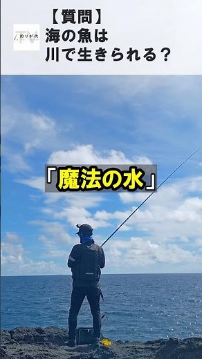 【淡水魚と海水魚を「魔法の水」で飼育できる？】