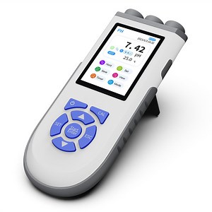 [Hot Item] Portable LCD Screen pH Conductivity Ec TDS Salinity Tester Multiparameter Water Quality Meter