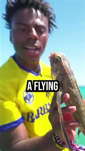 IShowSpeed Got Gifted The Flying Fish Of Barbados! 🇧🇧🔥