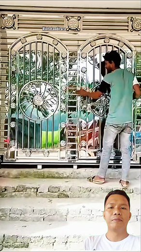 212K views · 1K reactions | Desain pintu sliding yang unik #kreatif #tips #tutorial #reelsfacebook #diy #trendingreels #fyp #trick #short #homemade | Rinto Tandi Rura | Facebook